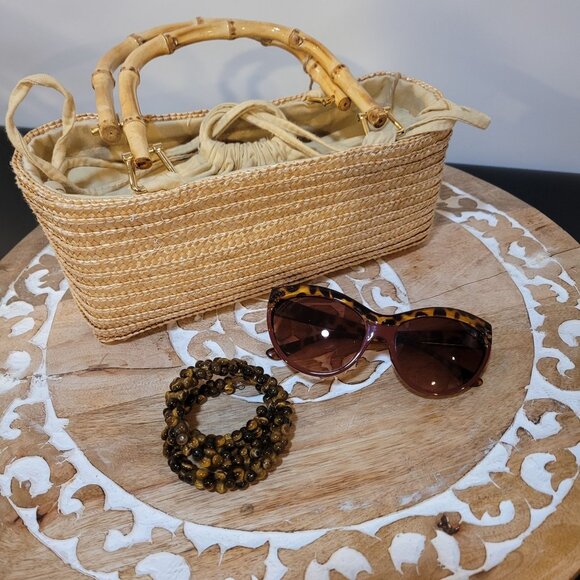 Tortoise Shell Reader Sunglasses Sunlily G250 Brown Gradient Lenses Retro - Picture 7 of 8